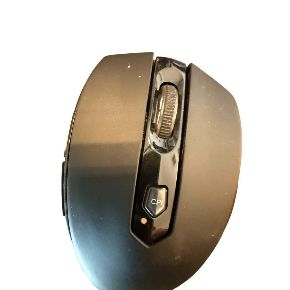 Wireless Mouse Black Ergonomic Computer Mouse with Adjustable DPI‎